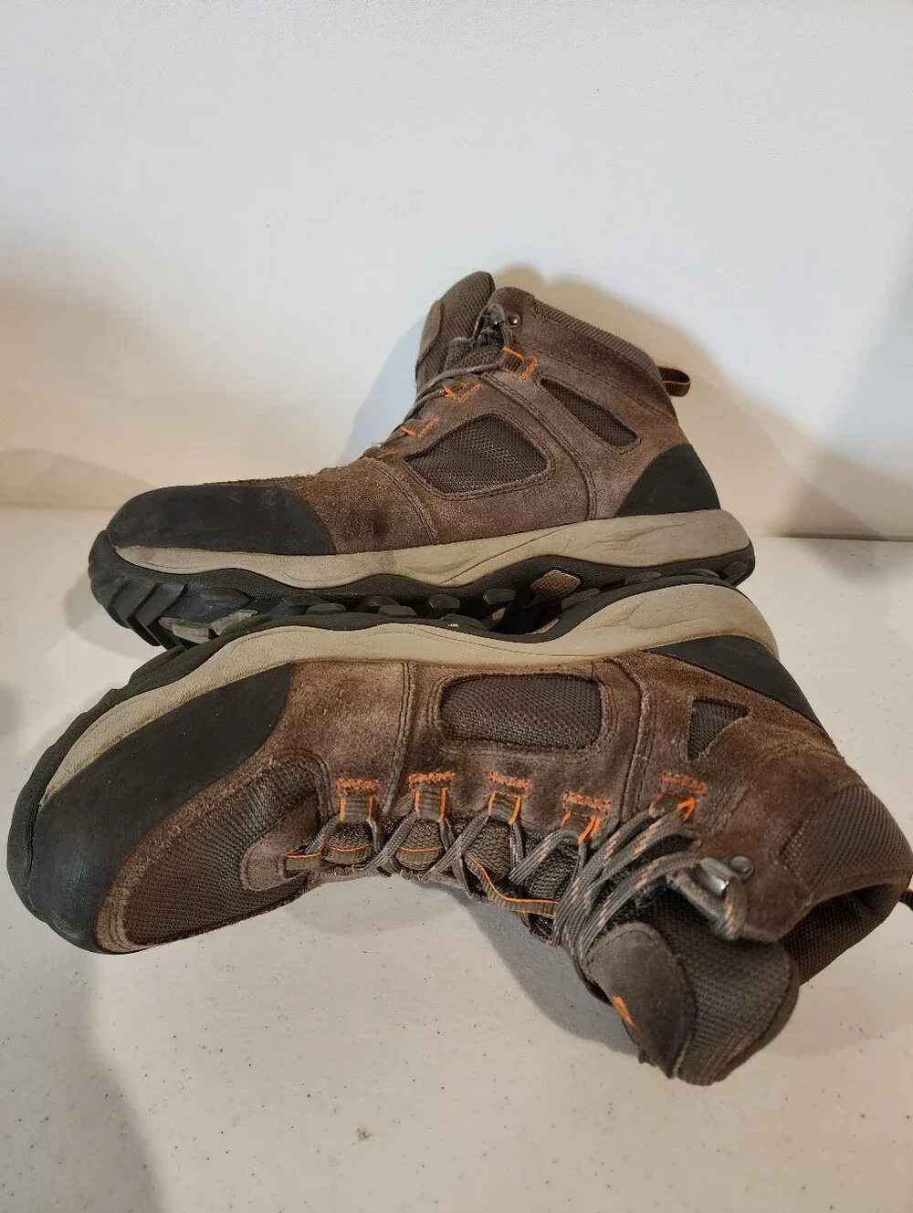 Vasque Boots Breeze 2.0 Mid GTX Brown Leather Gore Tex Hiking Men’s Size 11.5 M
